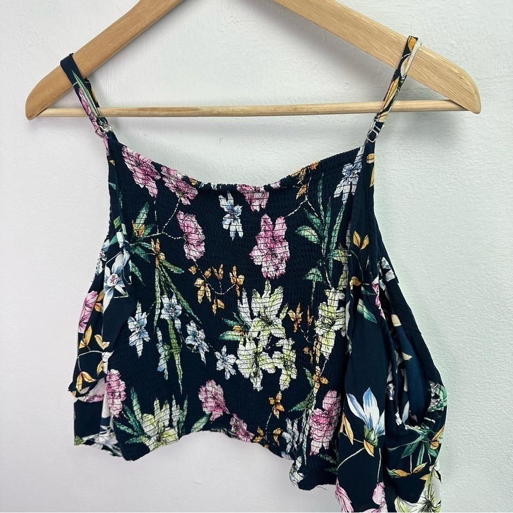 Nuon Floral Cold Shoulder Blouse XL - Picture 5 of 11